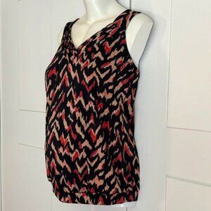 sleeveless maternity top